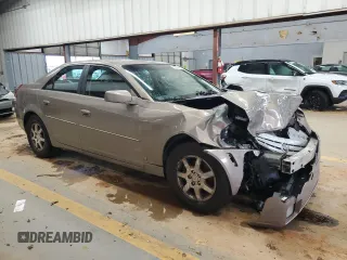 2007 Cadillac CTS with VIN 1G6DM57T970152651, listed as a Copart auction lot 65904654 with 0 mi miles and Salvage Title. Bid and sale history available at carsss.com. Image 4.
