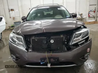 2015 Nissan Pathfinder S with VIN 5N1AR2MN2FC688193, listed as a Copart auction lot 56907995 with 112,624 mi miles and Salvage title. Bid and sale history available at DreamBid. Image 5.