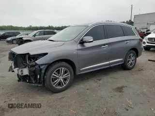 2020 Infiniti QX60 Luxe z VIN 5N1DL0MM6LC514293, wystawiony jako Copart lot #62355455 z przebiegiem 114 284 mil mil oraz Szkoda całkowita • Salvage title. Historia ofert i sprzedaży dostępna na DreamBid. Obrazek 1.