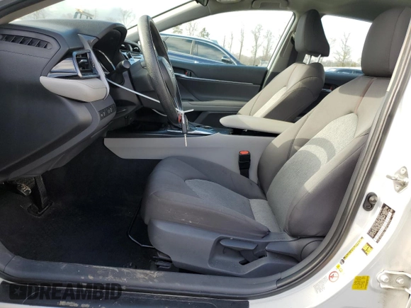 2019 Toyota Camry LE with VIN 4T1B11HK0KU719418, listed as a Copart auction lot 41380975 with 56,937 mi miles and Salvage Title. Bid and sale history available at carsss.com. Image 7.