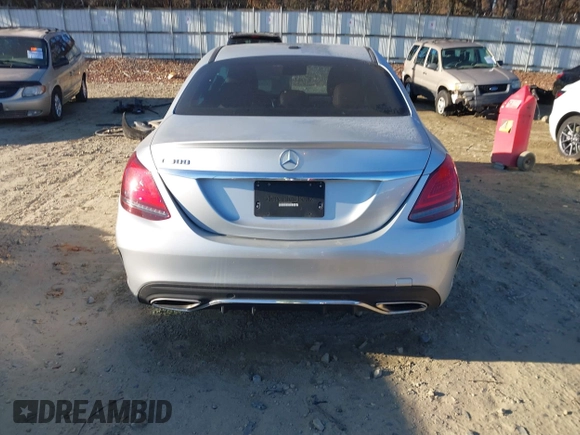 2019 Mercedes-Benz C 300 with VIN 55SWF8DB2KU303223, listed as a IAAI auction lot 41028551 with 62,729 mi miles and . Bid and sale history available at DreamBid. Image 16.