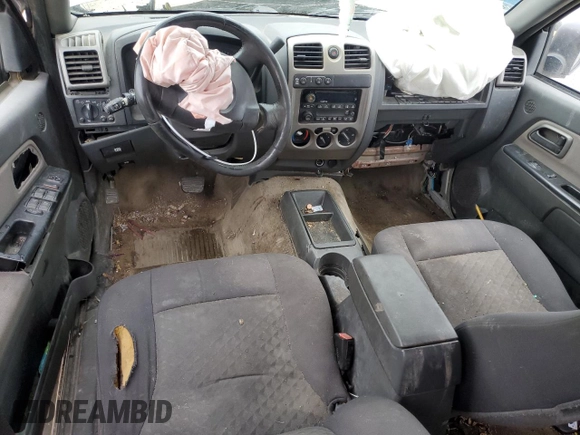 2005 GMC Canyon 1SF SLE Z71 with VIN 1GTDT136658127360, listed as a Copart auction lot 81308914 with 0 mi miles and Salvage Title. Bid and sale history available at carsss.com. Image 8.