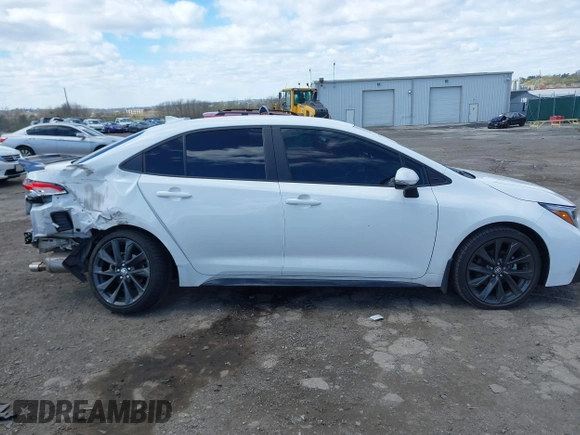 2024 Toyota Corolla SE with VIN 5YFS4MCE3RP208811, listed as a IAAI auction lot 41991955 with 12,685 mi miles and . Bid and sale history available at DreamBid. Image 12.