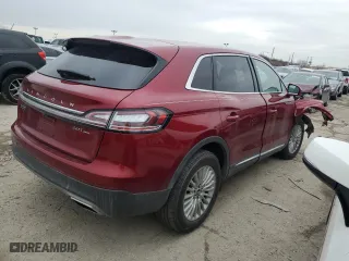 2019 Lincoln Nautilus Standard with VIN 2LMPJ8J94KBL57495, listed as a Copart auction lot 43239535 with 51,152 mi miles and Salvage Title. Bid and sale history available at carsss.com. Image 3.