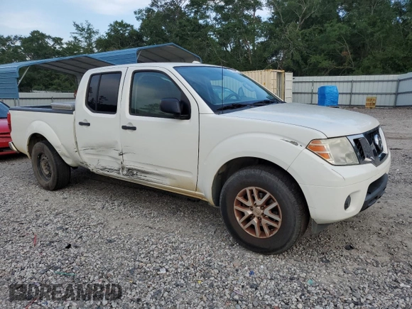 2017 Nissan Frontier SV with VIN 1N6DD0FRXHN712085, listed as a Copart auction lot 57154135 with 110,769 mi miles and Salvage title. Bid and sale history available at DreamBid. Image 4.