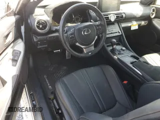 2024 Lexus RC with VIN JTHAP5BC3R5008936, listed as a Copart auction lot 60244375 with 39,857 mi miles and Salvage title. Bid and sale history available at DreamBid. Image 8.