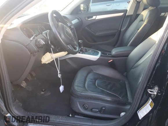 2010 Audi A4 2.0T Premium Plus with VIN WAUHFAFL3AN070120, listed as a Copart auction lot 88888075 with 0 mi miles and Salvage Title. Bid and sale history available at carsss.com. Image 7.