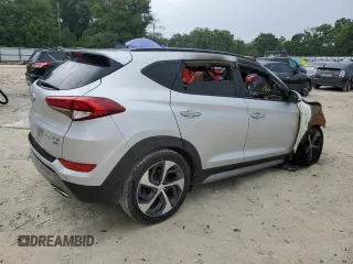 2017 Hyundai Tucson Value with VIN KM8J3CA22HU354809, listed as a Copart auction lot 55168544 with 0 mi miles and Non Repairable. Bid and sale history available at carsss.com. Image 3.