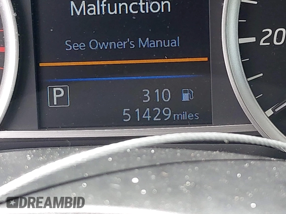 2019 Nissan Sentra SR with VIN 3N1AB7AP2KY236695, listed as a IAAI auction lot 42055631 with 51,429 mi miles. Bid and sale history available at carsss.com. Image 16.