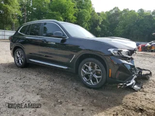2024 BMW X3 sDrive30i z VIN WBX47DP05RN262593, wystawiony jako Copart lot #54863395 z przebiegiem 17 048 mil mil oraz Szkody całkowita. Historia ofert i sprzedaży dostępna na DreamBid. Obrazek 4.