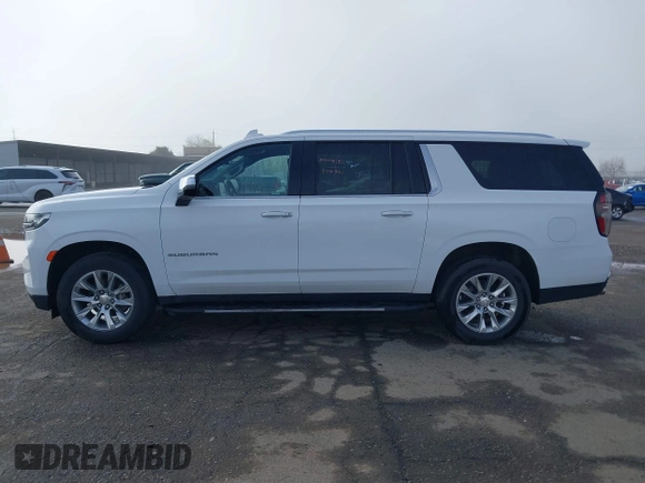 2023 Chevrolet Suburban Premier with VIN 1GNSKFKD1PR253914, listed as a IAAI auction lot 41823036 with 62,876 mi miles and . Bid and sale history available at DreamBid. Image 14.