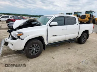 2021 Toyota Tacoma SR5 with VIN 5TFAZ5CN5MX100865, listed as a Copart auction lot 58626275 with 40,591 mi miles and Salvage title. Bid and sale history available at DreamBid. Image 1.