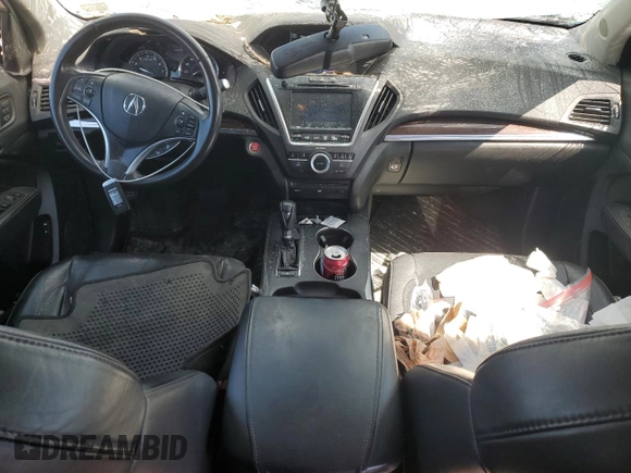 2014 Acura MDX Advance with VIN 5FRYD4H87EB036932, listed as a Copart auction lot 48427385 with Not Provided miles and Salvage Title. Bid and sale history available at DreamBid. Image 8.