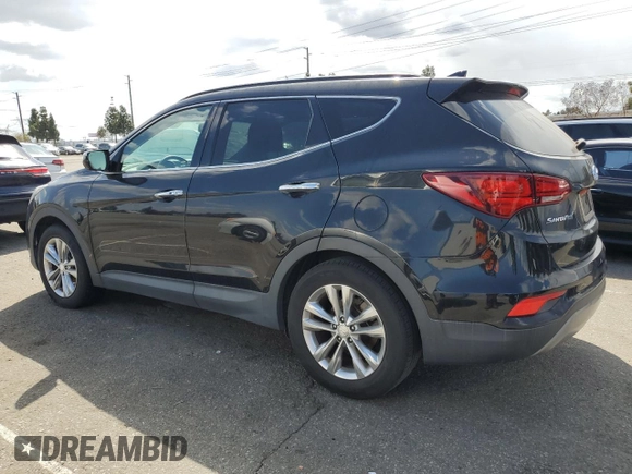 2017 Hyundai Santa Fe Sport 2.0T with VIN 5NMZU4LA9HH039205, listed as a Copart auction lot 51865695 with 176,842 mi miles and Clean Title. Bid and sale history available at carsss.com. Image 2.