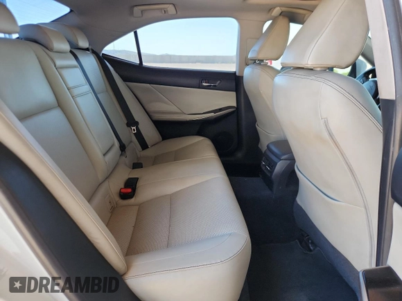 2014 Lexus IS 250 with VIN JTHBF1D29E5001908, listed as a Copart auction lot 63916575 with 225,674 mi miles and Salvage title. Bid and sale history available at DreamBid. Image 10.
