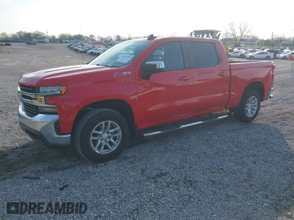 2019 Chevrolet Silverado 1500 LT with VIN 1GCUYDED5KZ218933, listed as a IAAI auction lot 41923954 with 101,485 mi miles. Bid and sale history available at carsss.com. Image 18.