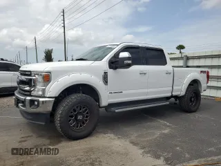 2022 Ford F-250 XL with VIN 1FT8W2BT8NEE97457, listed as a Copart auction lot 62148045 with 62,915 mi miles and Non repairable. Bid and sale history available at DreamBid. Image 1.