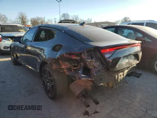 2022 Kia Stinger GT2 with VIN KNAE55LC0N6103561, listed as a Copart auction lot 83761214 with 53,931 mi miles and Salvage Title. Bid and sale history available at DreamBid. Image 2.