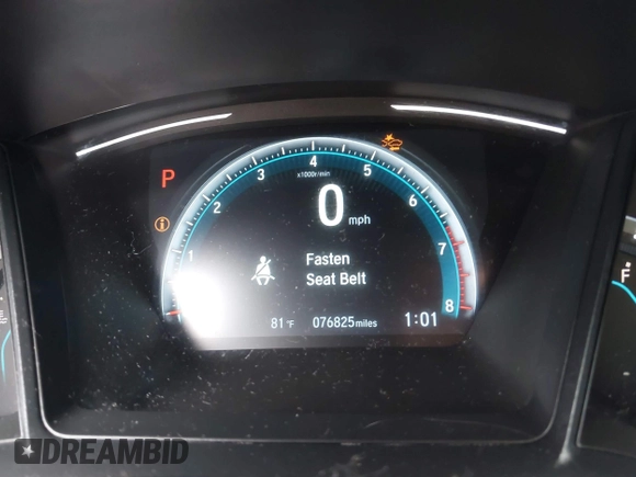 2017 Honda Civic Sedan LX with VIN 2HGFC2F6XHH552820, listed as a IAAI auction lot 42035350 with 1 mi miles. Bid and sale history available at carsss.com. Image 15.