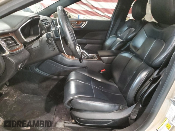 2017 Lincoln Continental Premiere with VIN 1LN6L9VK6H5624492, listed as a Copart auction lot 45559515 with 74,798 mi miles and Salvage Title. Bid and sale history available at carsss.com. Image 7.
