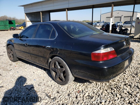 2003 Acura TL with VIN 19UUA56663A041370, listed as a Copart auction lot 62741844 with 319,180 mi miles and Salvage Title. Bid and sale history available at carsss.com. Image 2.