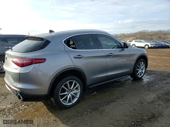 2018 Alfa Romeo Stelvio Ti with VIN ZASFAKBN8J7B68660, listed as a Copart auction lot 46146375 with 70,394 mi miles and Salvage Title. Bid and sale history available at carsss.com. Image 14.