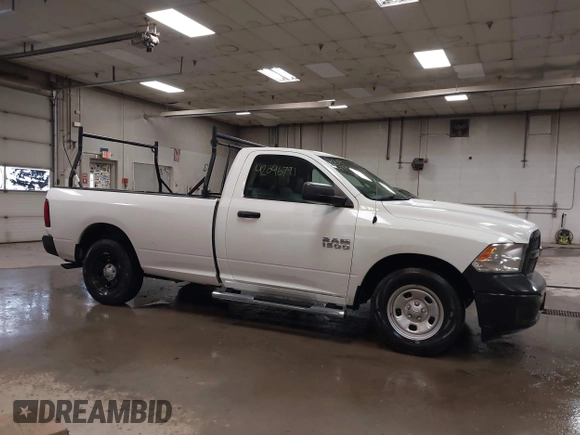 2017 Ram 1500 Tradesman with VIN 3C6JR6DG7HG622291, listed as a IAAI auction lot 42096791 with 47,370 mi miles and . Bid and sale history available at DreamBid. Image 13.