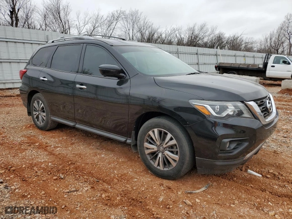 2017 Nissan Pathfinder SV with VIN 5N1DR2MN1HC639387, listed as a Copart auction lot 44416335 with 194,320 mi miles and Salvage Title. Bid and sale history available at carsss.com. Image 4.