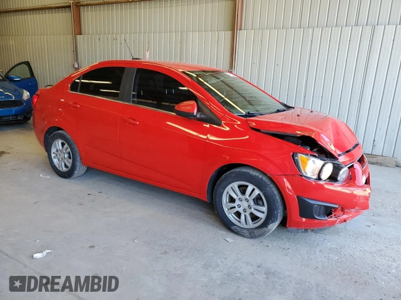 2015 Chevrolet Sonic LT with VIN 1G1JC5SG3F4176666, listed as a Copart auction lot 49652695 with 96,741 mi miles and Salvage Title. Bid and sale history available at DreamBid. Image 4.