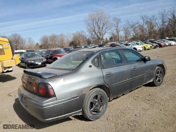 2004 Chevrolet Impala LS with VIN 2G1WH52K149247563, listed as a Copart auction lot 48766215 with 324,050 mi miles and Salvage Title. Bid and sale history available at carsss.com. Image 3.