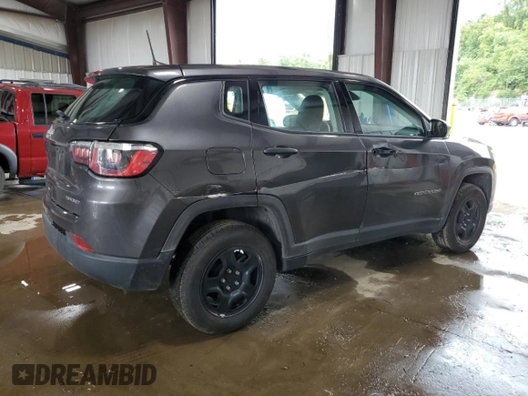 2019 Jeep Compass Sport с VIN 3C4NJDAB5KT683846, выставлен на аукционе Copart как лот 63647365 с пробегом 53 426 миль миль и Списание • Salvage title. История ставок и продаж доступна на DreamBid. Изображение 3.