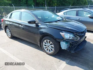 2017 Nissan Sentra SV with VIN 3N1AB7AP9HY281187, listed as a IAAI auction lot 42446942 with 168,048 mi miles and . Bid and sale history available at DreamBid. Image 1.