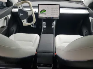 2020 Tesla Model Y Long Range with VIN 5YJYGDEE2LF019133, listed as a Copart auction lot 51773455 with 26,122 mi miles and Salvage Title. Bid and sale history available at DreamBid. Image 8.