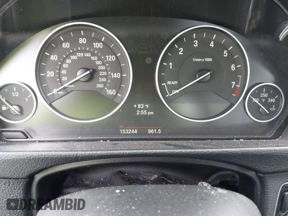 2014 BMW 3 Series 328i with VIN WBA3C1C55EK109175, listed as a IAAI auction lot 42463051 with 153,244 mi miles and . Bid and sale history available at DreamBid. Image 15.