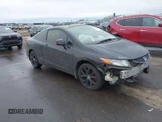 2012 Honda Civic Cpe Si with VIN 2HGFG4A53CH701933, listed as a IAAI auction lot 41651597 with 84,836 mi miles. Bid and sale history available at carsss.com. Image 1.