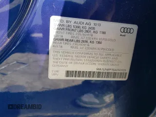 2014 Audi Q5 Premium Plus with VIN WA1LFAFP7EA050329, listed as a Copart auction lot 63111935 with 138,051 mi miles and Salvage title. Bid and sale history available at DreamBid. Image 12.