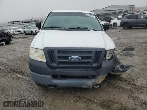 2005 Ford F-150 XL with VIN 1FTRF14W65NB44382, listed as a Copart auction lot 42992825 with 203,839 mi miles and Salvage Title. Bid and sale history available at carsss.com. Image 5.