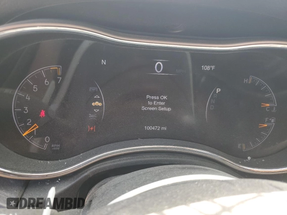 2016 Jeep Grand Cherokee Laredo with VIN 1C4RJFAG2GC328841, listed as a Copart auction lot 63553435 with 100,472 mi miles and Salvage title. Bid and sale history available at DreamBid. Image 9.