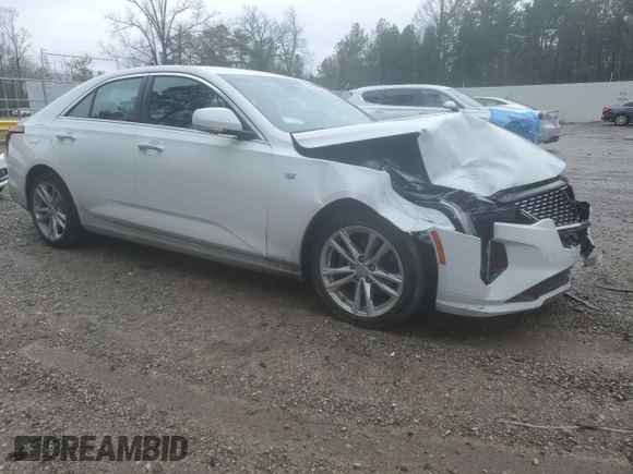 2021 Cadillac CT4 Luxury z VIN 1G6DA5RK1M0132841, wystawiony jako Copart lot #45943025 z przebiegiem 46 097 mil mil oraz Szkoda całkowita • Salvage title. Historia ofert i sprzedaży dostępna na DreamBid. Obrazek 4.