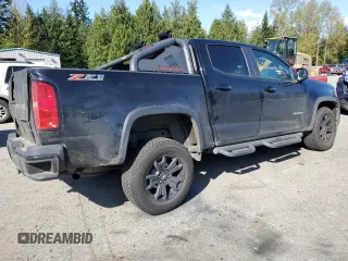 2016 Chevrolet Colorado 4WD Z71 with VIN 1GCGTDE39G1254486, listed as a Copart auction lot 53165475 with 121,852 mi miles and Salvage Title. Bid and sale history available at carsss.com. Image 3.
