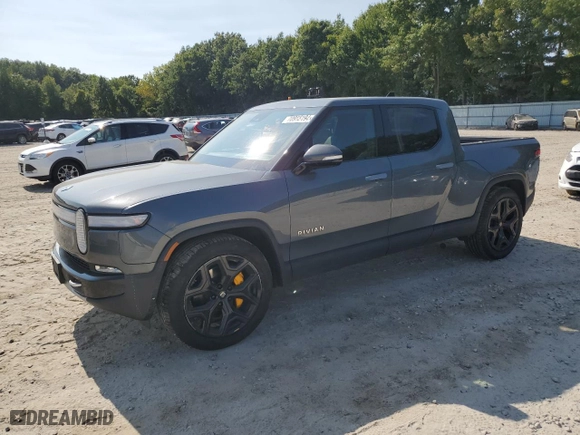 2022 Rivian R1T Adventure Package with VIN 7FCTGAAA7NN015041, listed as a Copart auction lot 70955194 with 45,469 mi miles and Salvage Title. Bid and sale history available at carsss.com. Image 1.