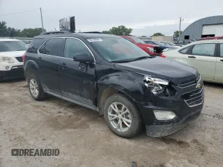 2017 Chevrolet Equinox LT with VIN 2GNALCEK3H6169236, listed as a Copart auction lot 59740984 with 134,283 mi miles and Salvage Title. Bid and sale history available at carsss.com. Image 4.