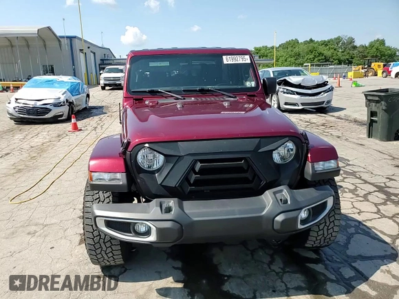 2021 Jeep Gladiator 80th Anniversary z VIN 1C6HJTAG5ML598725, wystawiony jako Copart lot #61992795 z przebiegiem 54 174 mil mil oraz Szkoda całkowita • Salvage title. Historia ofert i sprzedaży dostępna na DreamBid. Obrazek 14.