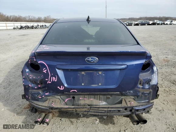 2016 Subaru WRX with VIN JF1VA1B66G9826986, listed as a Copart auction lot 42440515 with 130,551 mi miles and Salvage Title. Bid and sale history available at carsss.com. Image 6.