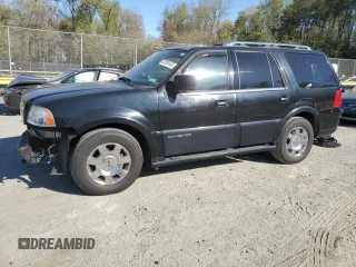 2005 Lincoln Navigator Luxury with VIN 5LMFU28585LJ01750, listed as a Copart auction lot 53298165 with 162,227 mi miles and Salvage Title. Bid and sale history available at carsss.com. Image 1.