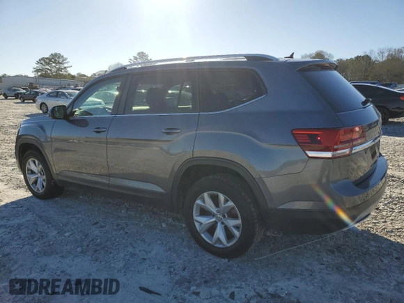 2018 Volkswagen Atlas Launch Edition z VIN 1V2BR2CA7JC503392, wystawiony jako Copart lot #49380255 z przebiegiem 156 340 mil mil oraz Szkoda całkowita • Salvage title. Historia ofert i sprzedaży dostępna na DreamBid. Obrazek 2.