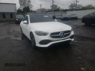 2025 Mercedes-Benz C 300 with VIN W1KAF4HB4SR240981, listed as a Copart auction lot 57949665 with 1,179 mi miles and Salvage title. Bid and sale history available at DreamBid. Image 13.