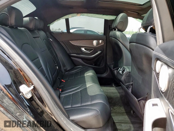 2015 Mercedes-Benz C 300 Luxury with VIN 55SWF4KB0FU013726, listed as a Copart auction lot 62766725 with 75,380 mi miles and Salvage title. Bid and sale history available at DreamBid. Image 11.