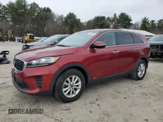 2020 Kia Sorento LX with VIN 5XYPGDA33LG664236, listed as a Copart auction lot 49856885 with 81,931 mi miles and Salvage Title. Bid and sale history available at DreamBid. Image 1.