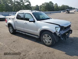 2010 Ford Explorer Sport Trac Limited with VIN 1FMEU3DE5AUF07077, listed as a Copart auction lot 66696134 with 163,753 mi miles and Salvage title. Bid and sale history available at DreamBid. Image 4.